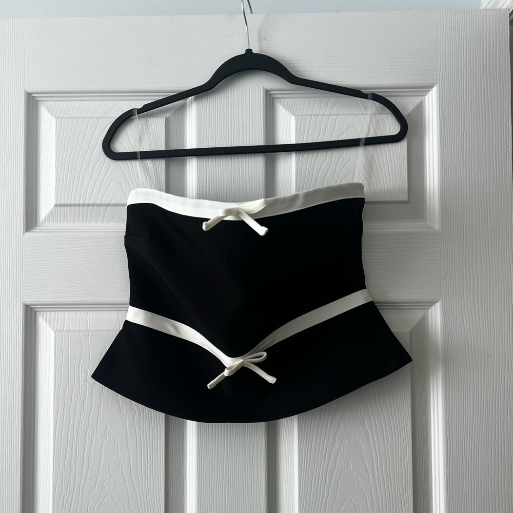 Meshki Aisha strapless top - size L